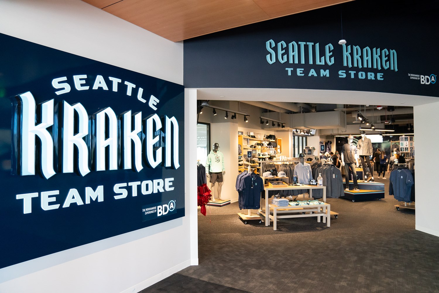 Seattle Kraken flagship store opens Friday at Chandler's Cove